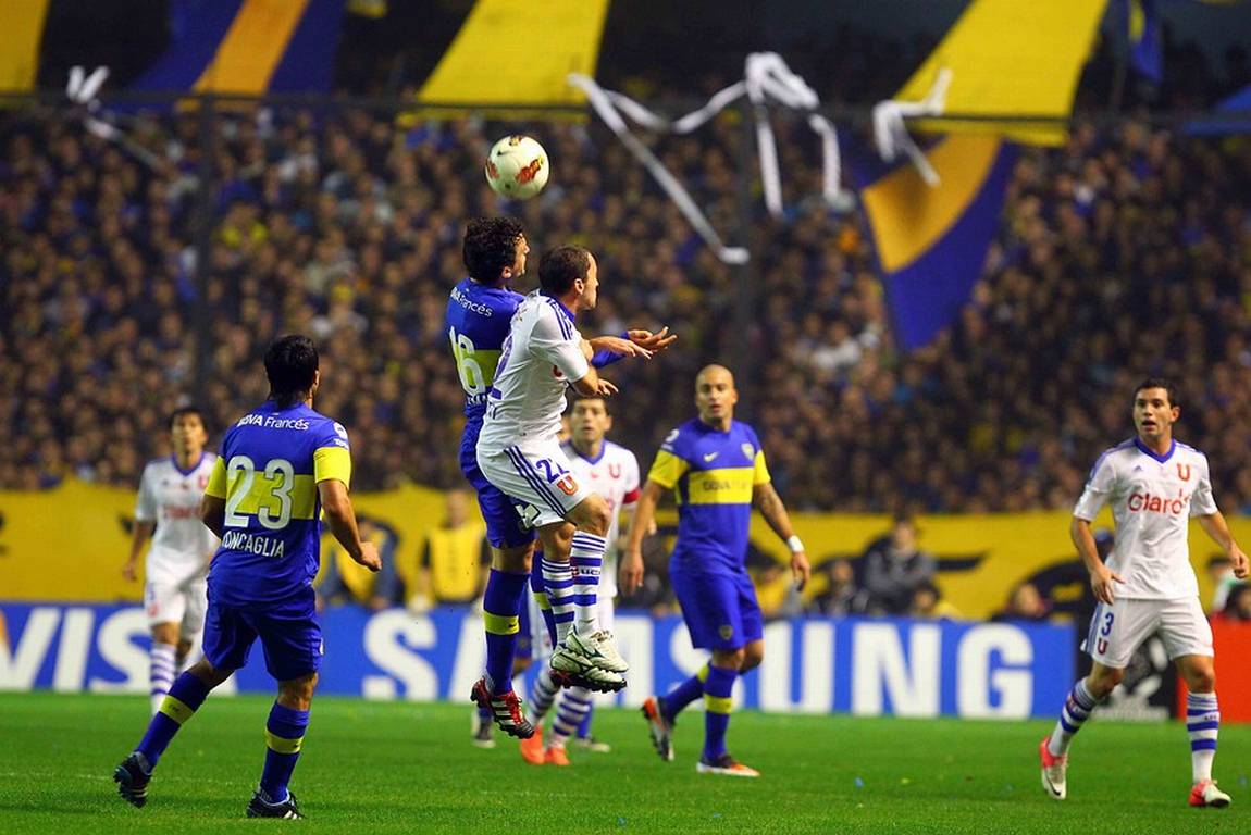 10 visitas de equipos chilenos a La Bombonera en Copa Libertadores