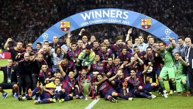 Claudio Bravo se convirtió en el primer chileno en obtener la Champions League