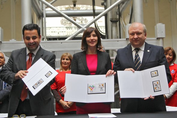 Correos de Chile lanzó sellos postales en honor a la Copa América