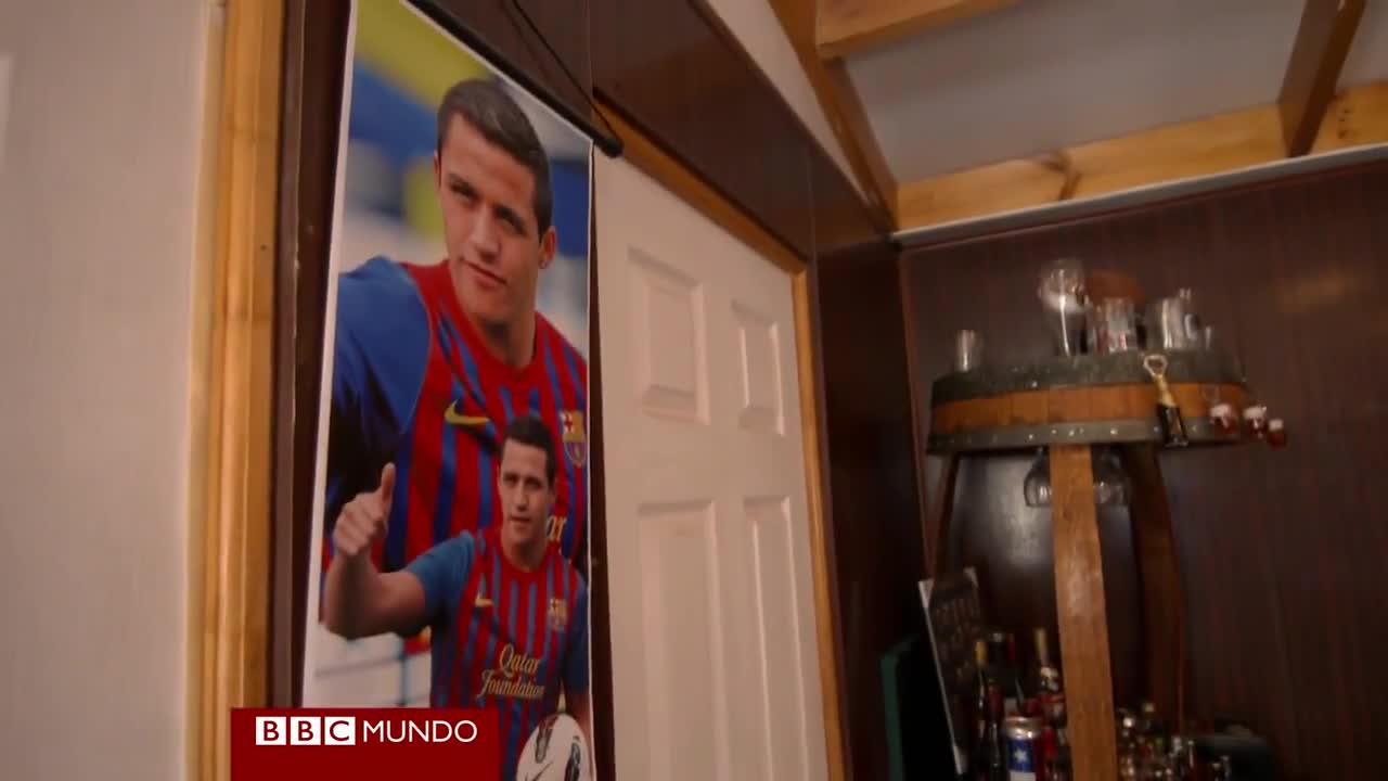La BBC realizó un reportaje sobre la vida de Alexis Sánchez antes de convertirse en estrella