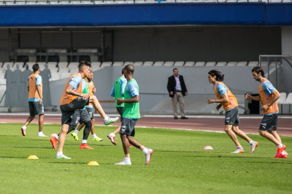 Uruguay reconoció el Estadio “Calvo y Bascuñán” para su partido con Jamaica