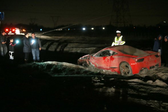 El accidente de Arturo Vidal en el Paso Los Guindos