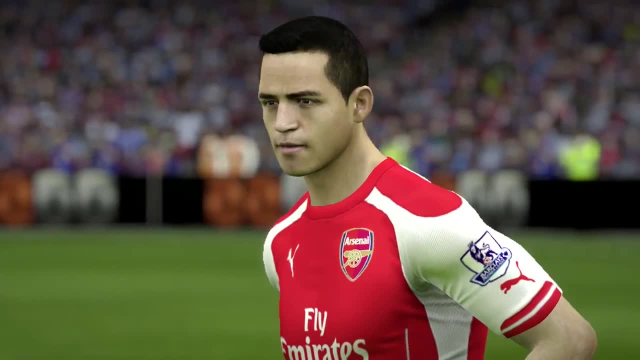 Los goles de Alexis Sánchez recreados en FIFA 15