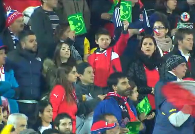 La tarjeta verde pasó su “prueba de fuego” al inicio del Chile-Perú