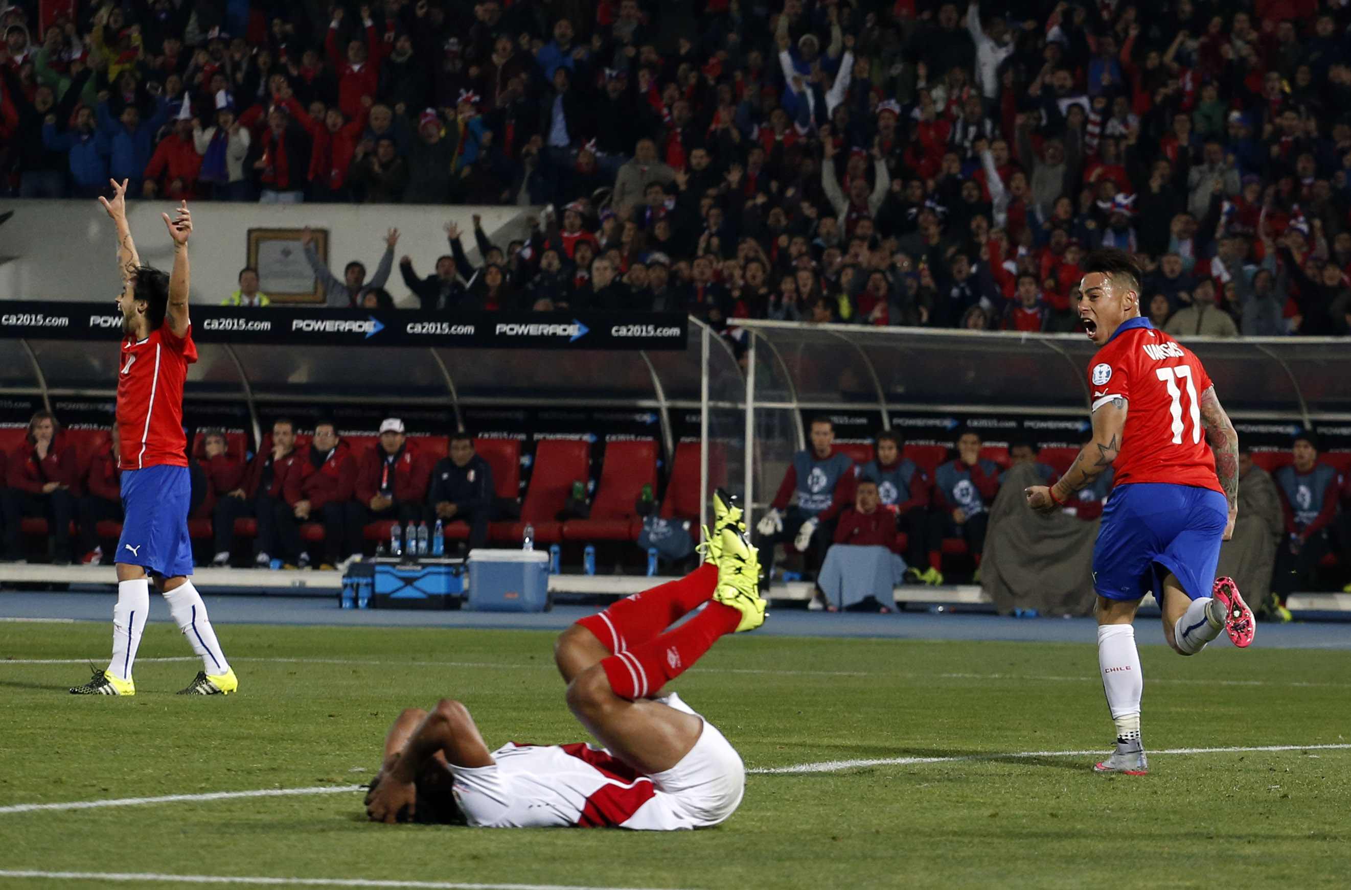 El esforzado paso de Chile a la final de Copa América en imágenes