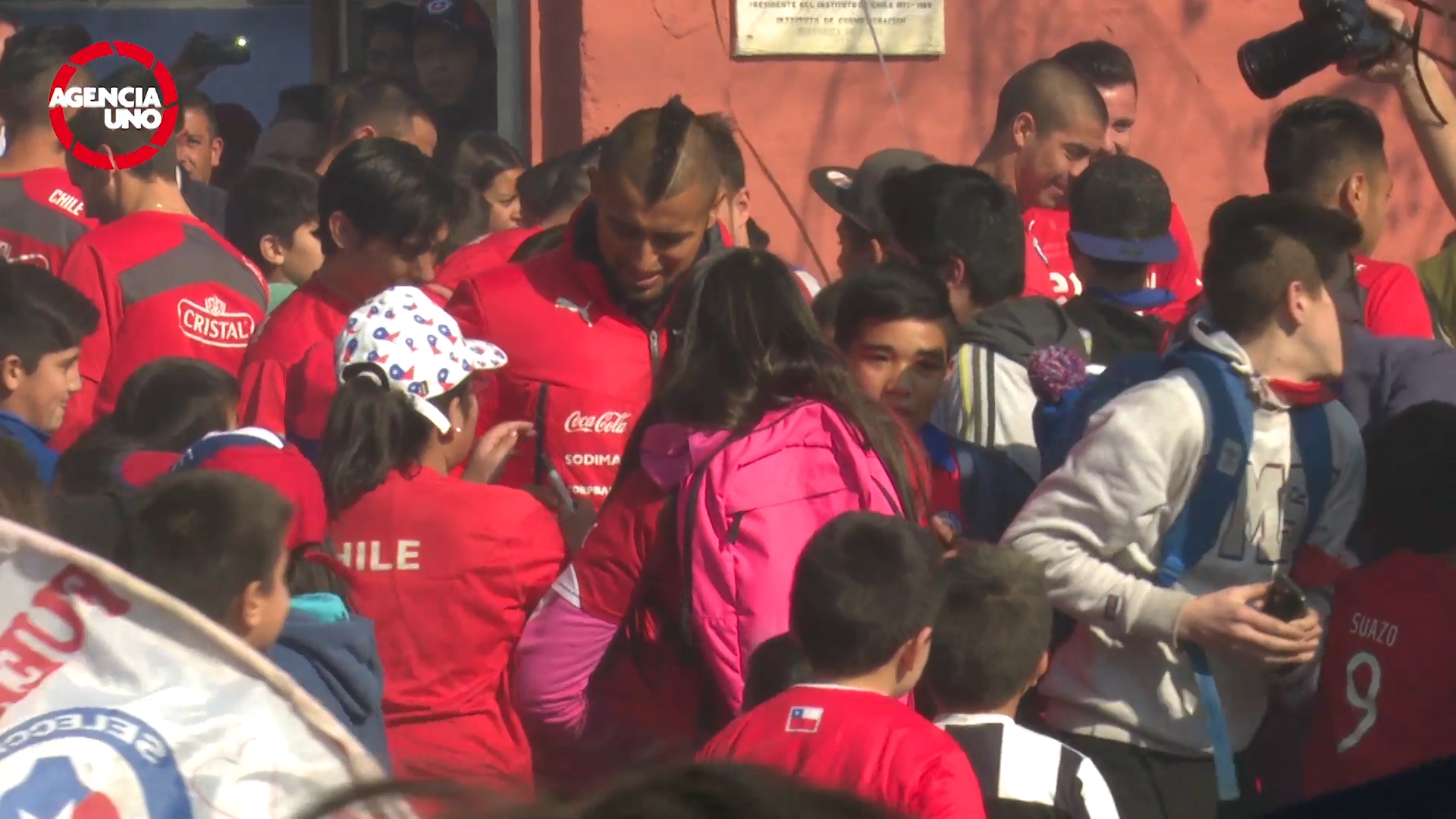 Así fue el “Banderazo” que emocionó a los seleccionados
