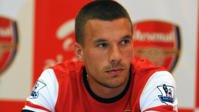 Galatasaray anunció la contratación del alemán Lukas Podolski