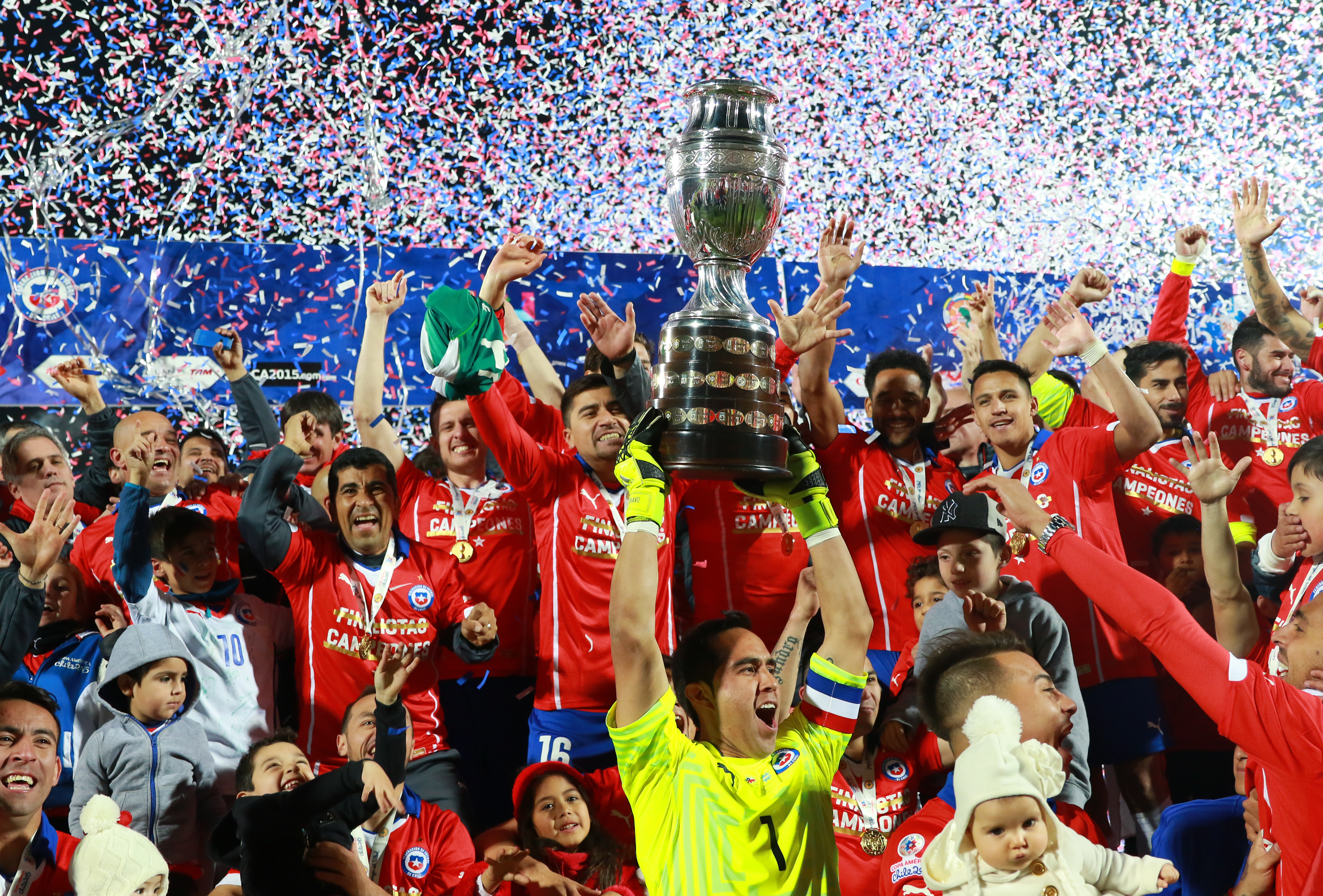 La campaña de Chile campeón de América en un recorrido gráfico