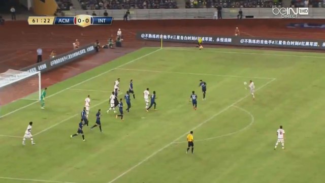 El impresionante golazo de Mexes en el clásico entre AC Milan e Inter en China