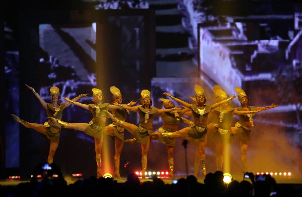 La ceremonia de clausura de los Juegos Panamericanos Toronto 2015