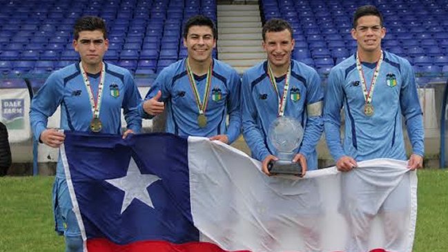 O’Higgins sub 17 venció a Newcastle y se quedó con la Copa de Plata de la Milk Cup