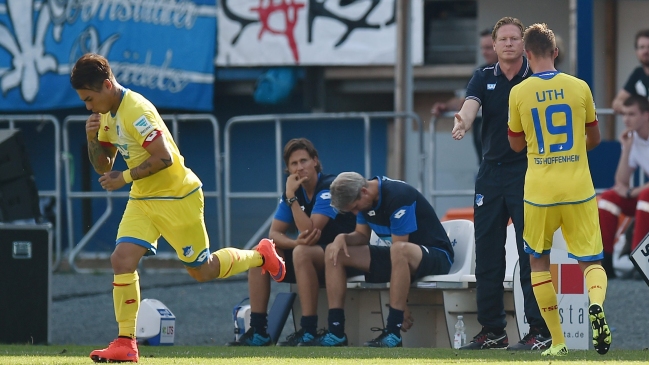 Eduardo Vargas y su primer partido en Alemania: Tenía muchas ansias de debutar