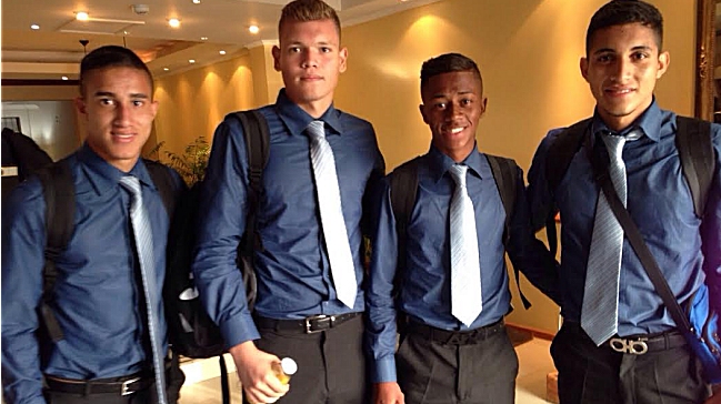 La sub 17 de Honduras llegó a Chile y ya se instaló en Talca