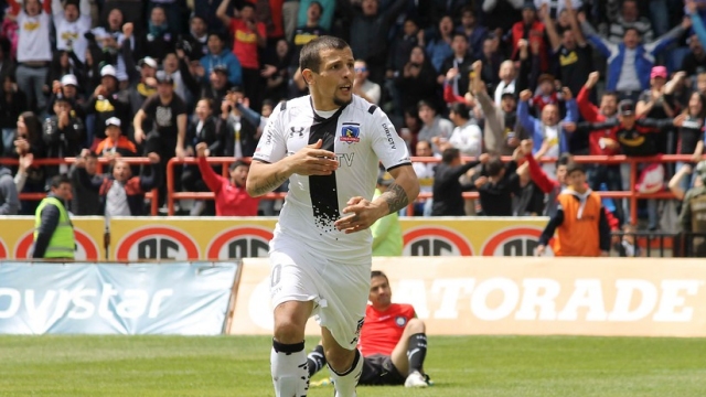 Emiliano Vecchio abrió la cuenta para Colo Colo ante Huachipato