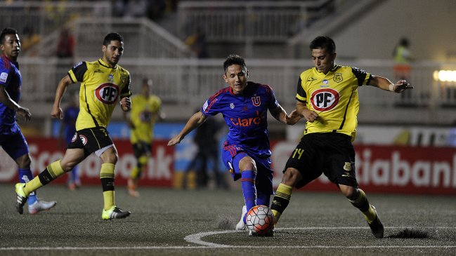 San Luis frenó la inspiración goleadora de la U. de Chile de Beccacece