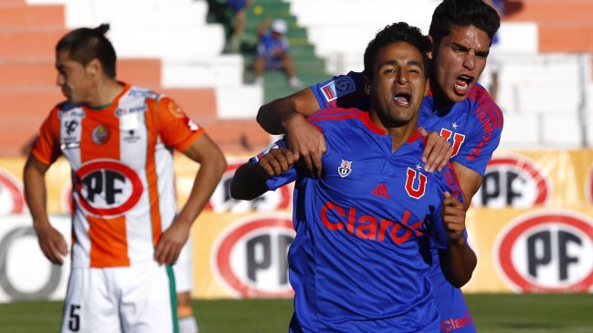 Matías Parada cerró el triunfo de U. de Chile sobre Cobresal