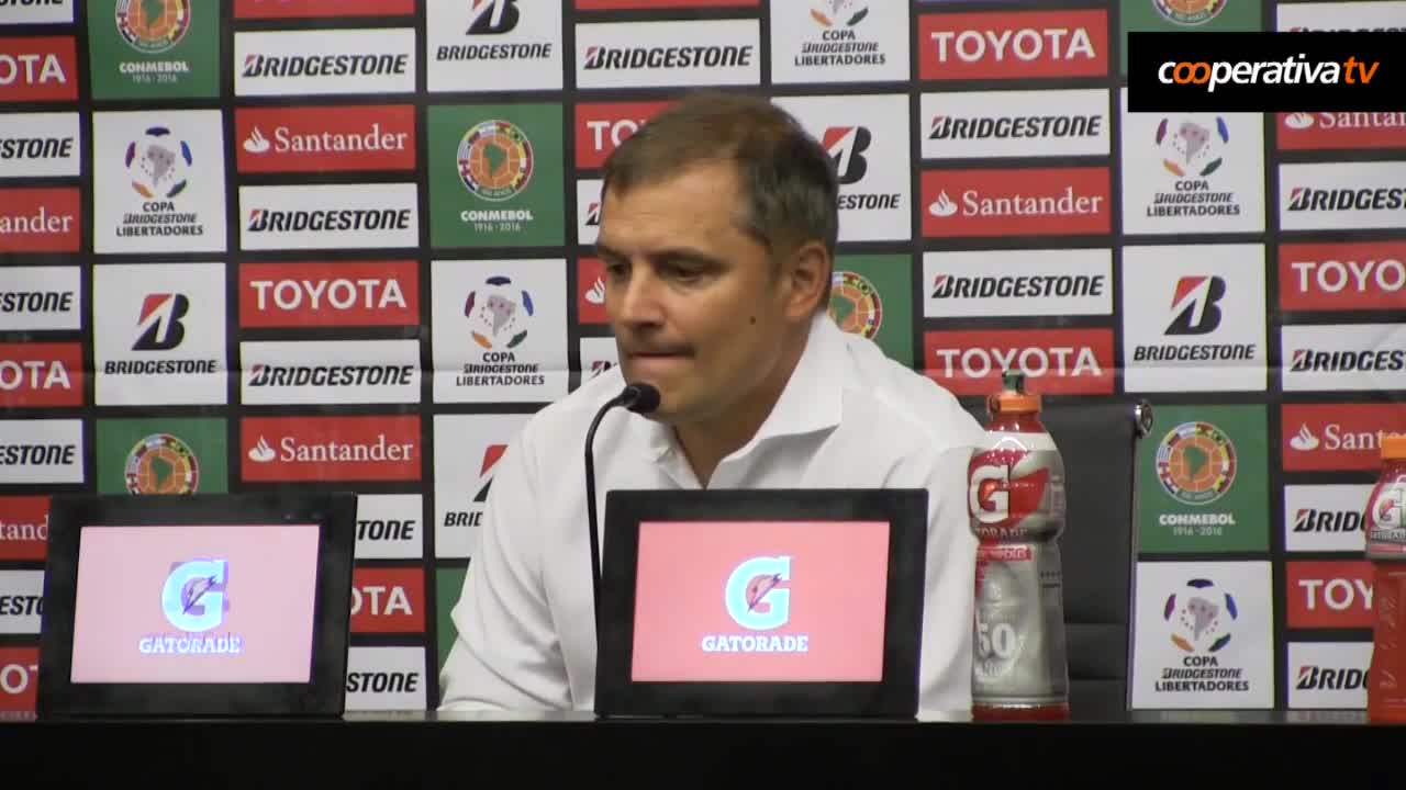 DT de Atlético Mineiro: El punto ante Colo Colo lo valoró mucho