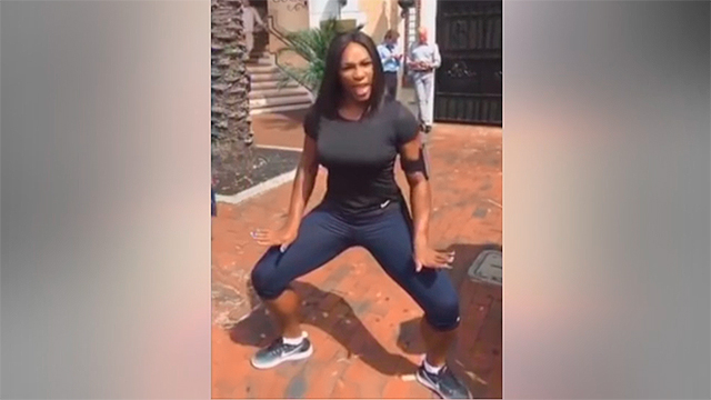 Serena Williams sorprendió con sensual baile de twerking