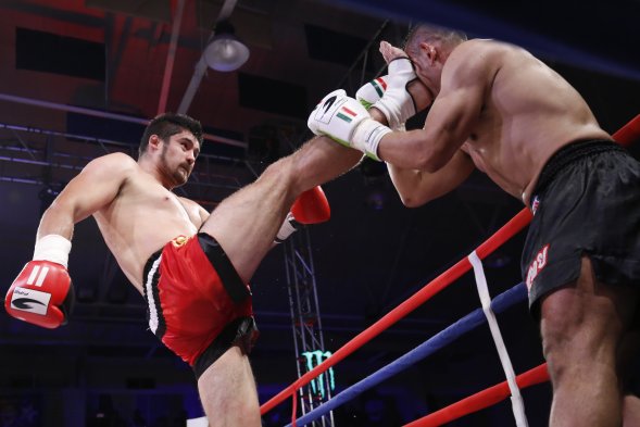 Iván Galaz “El Terrible” defendió con éxito el título Mundial de Kickboxing