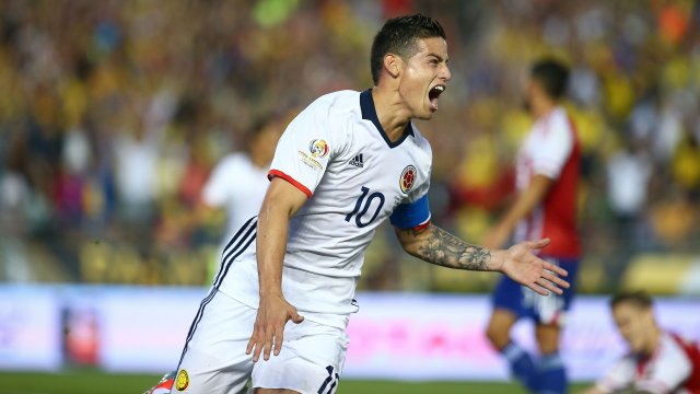 James Rodríguez estiró las cifras para Colombia ante Paraguay