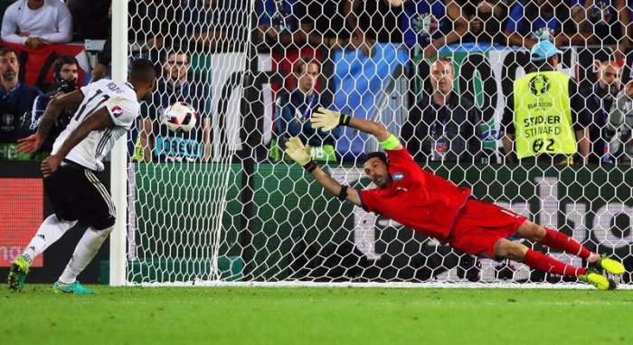 El triunfo de Alemania sobre Italia en los cuartos de final de la Eurocopa