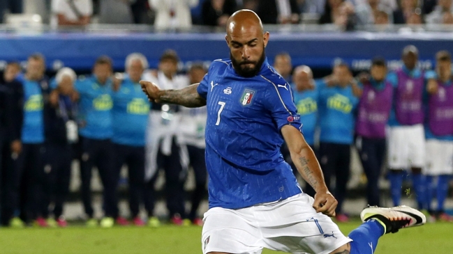 El video que se burla del horrible penal del italiano Simone Zaza ante Alemania