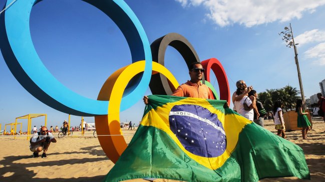 El ambiente previo a la inauguración de los Juegos Olímpicos en Río de Janeiro
