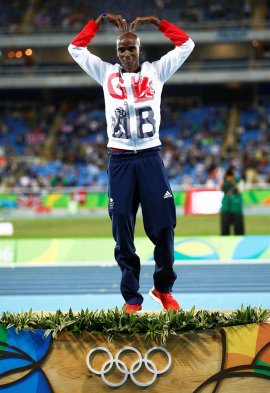 El épico triunfo de Mo Farah en la carrera de 10 mil metros