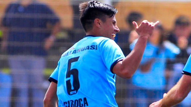 Rafael Caroca igualó con un cabezazo certero el choque ante U. de Chile