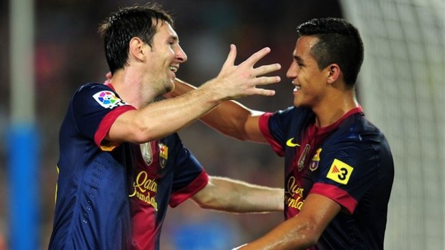 Alexis Sánchez: Me gusta la forma en que juega Lionel Messi