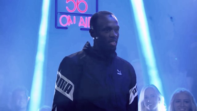 Usain Bolt animó una notable batalla de rap en Inglaterra