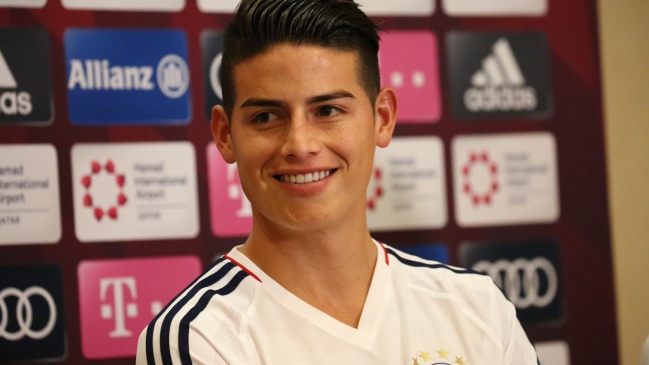 James Rodríguez: Estoy feliz en Bayern Munich y mi presente está aquí