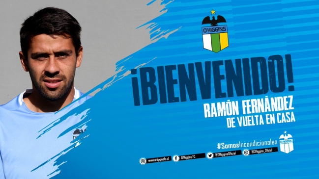 O’Higgins anunció el retorno de Ramón Fernández