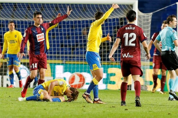 El triunfo de Eibar con el debut de Fabián Orellana ante Las Palmas