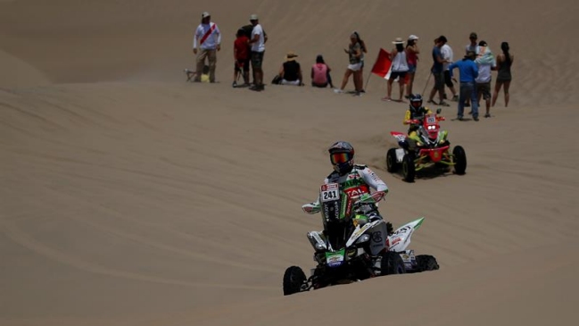 Ignacio Casale ganó la segunda etapa del Dakar y lidera la general en quads