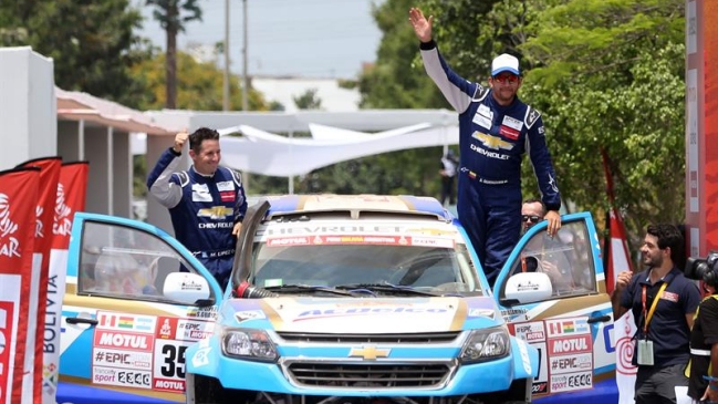 Copiloto del ecuatoriano Guayasamín está fuera de peligro tras accidente en el Dakar