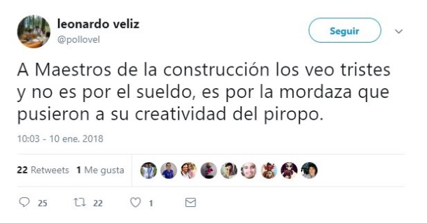 Leonardo Véliz tuvo que disculparse por tuiteos sobre piropos callejeros