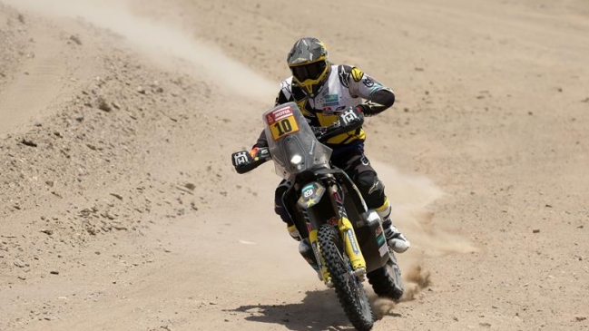 Quintanilla perdió terreno en la quinta etapa y bajó en la general del Dakar