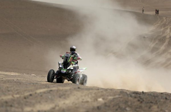 Las bellas postales que dejó la exigente quinta etapa del Rally Dakar 2018