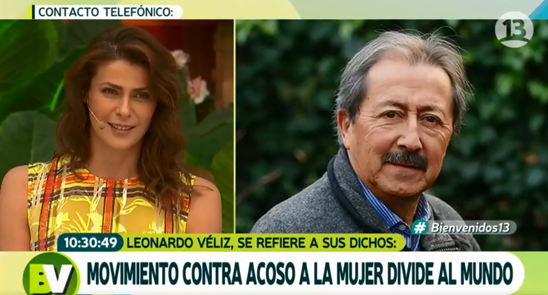 Leonardo Véliz explicó dichos machistas en “Bienvenidos” y redes criticaron al programa