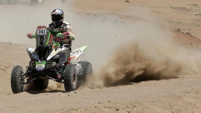 Casale finalizó cuarto en la llegada a La Paz y sigue líder de la general del Dakar 2018