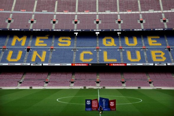 Yerry Mina fue presentado oficialmente en FC Barcelona