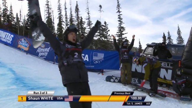 Campeón olímpico de snowboard se anotó con la segunda rutina perfecta de la historia