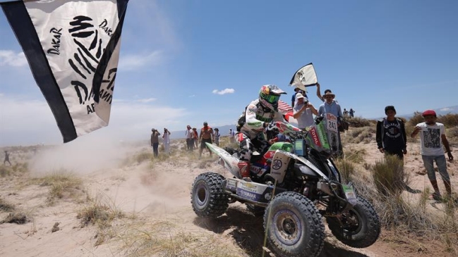 Ignacio Casale fue segundo en la undécima etapa del Dakar y se acerca a un nuevo título
