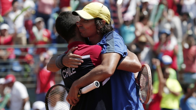 Podlipnik: Es muy bonito que Julio Peralta se integrara de nuevo al equipo de Copa Davis