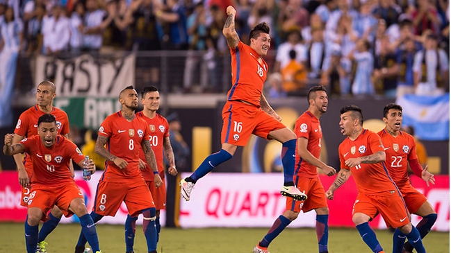 Chile se ubicó en el décimo lugar del primer ranking de FIFA 2018