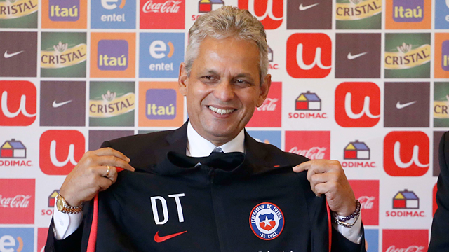 La presentación de Reinaldo Rueda como técnico de La Roja