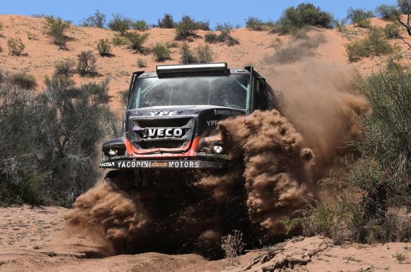 El Dakar vivió su penúltima etapa con un exigente recorrido entre San Juan y Córdoba