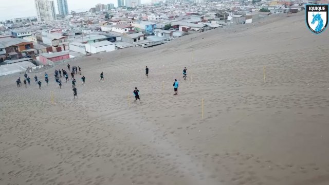 Los intensos trabajos de pretemporada de Deportes Iquique