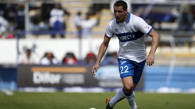 Luciano Aued marcó el único gol en el triunfo de Universidad Católica sobre Colo Colo